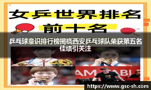 乒乓球意识排行榜揭晓西安乒乓球队荣获第五名佳绩引关注